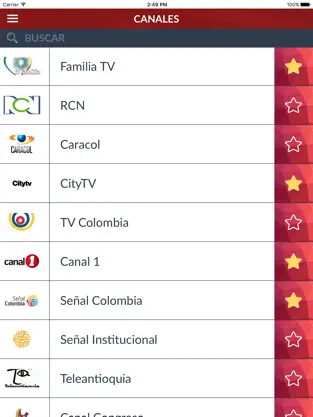 Screenshot 1 Programación TV Guía (CO) iphone