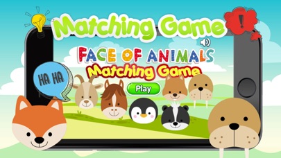 How to cancel & delete Animals face remember for kids preschool matching from iphone & ipad 1