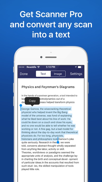 Scanner Pro - PDF document scanner with OCR screenshot-4