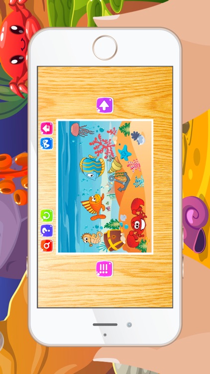 Sea Animals Jigsaw Puzzles for Kids and Toddler – Kindergarten and Preschool Learning Games Free screenshot-3