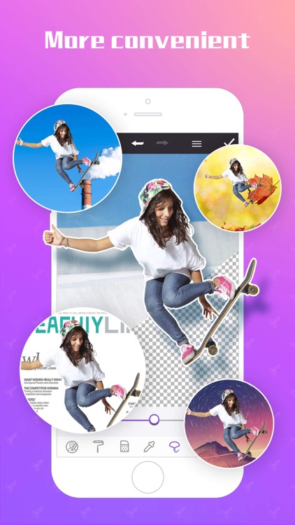 Switch & Cut Me In - Photo Background Color Eraser