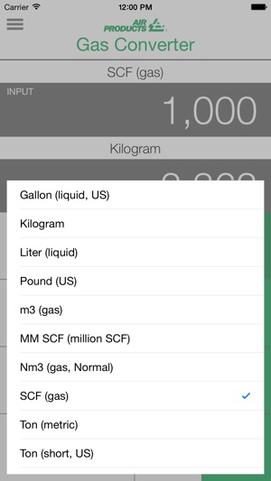 Air Products Gas Converter(圖2)-速報App