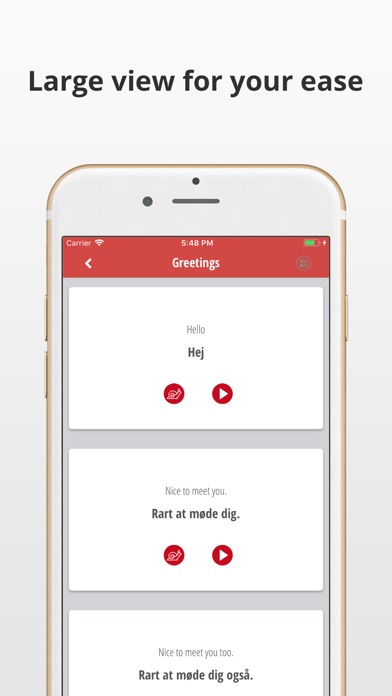 Learn Danish Language screenshot 3