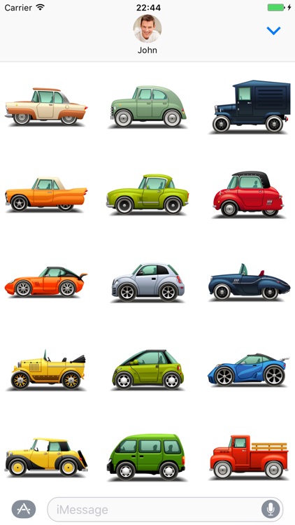 Cars - Stickers for iMessage screenshot-3