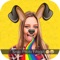 Fantastic and amazing masks and stickers, funny and unique effects and filters in the free application "Snap Face Doggy for Snapchat"