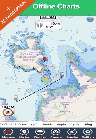 Madagaskar GPS nautical chart screenshot 2