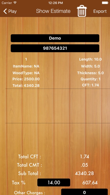 Timber Calculator screenshot-3