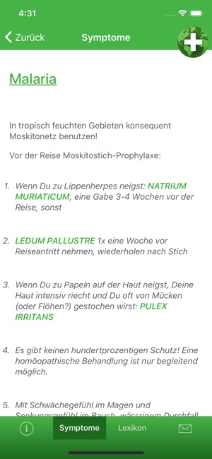 Homöopathische Reiseapotheke(圖3)-速報App