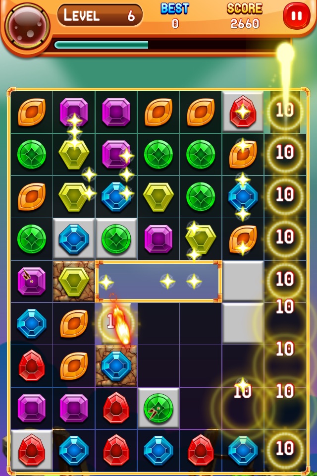 Atlantis Jewels Match screenshot 3