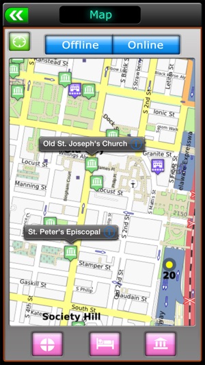 Philadelphia Offline Map Travel Guide(圖2)-速報App