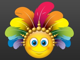 Carnival Smileys stickers pack for iMessage