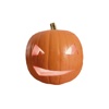 Cute Pumpkin 3d Faces For Halloween Stickers