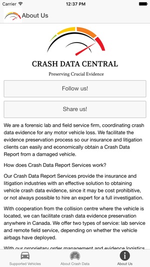 Crash Data Central(圖2)-速報App