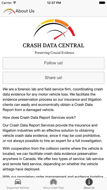 Crash Data Central