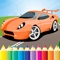 Icon Race Car Coloring Book Super Vehicle drawing game
