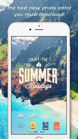 Game screenshot Summer Stamps for Photos: Free Photo Decorator mod apk