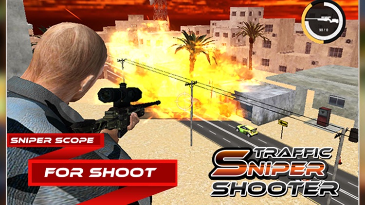 Elite Sniper Traffic Shooter - destroyed blasted screenshot-4