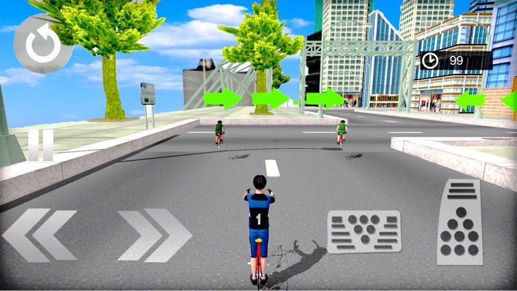 3D Cycle Simulator : New City Bicycle Racing Game screenshot-3