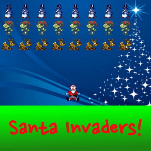 Santa Invaders iOS App