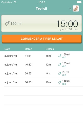 Sprout Feeding Tracker screenshot 2