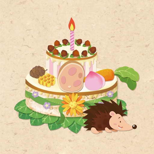 小刺猬的生日蛋糕-kimikids奇米双语互动绘本