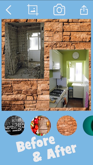 How to cancel & delete Before and after collage to create photo montages from iphone & ipad 3