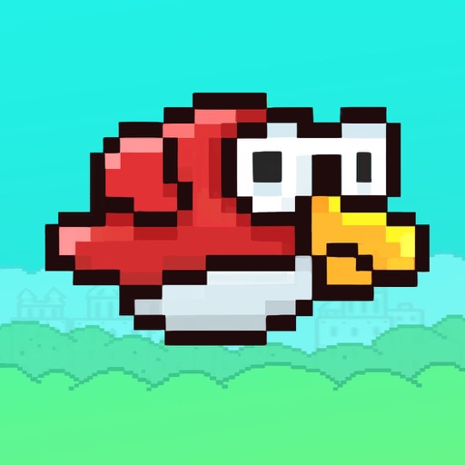 Pixel Bird Jump In Sky icon