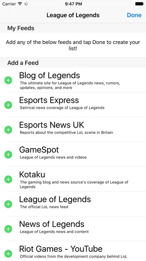 LoL News - A News Reader for League of Legends Fans(圖3)-速報App