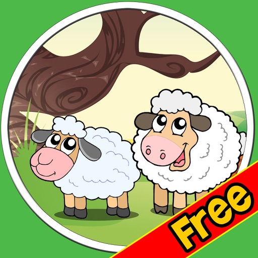 beautiful farm animals for all kids - free icon