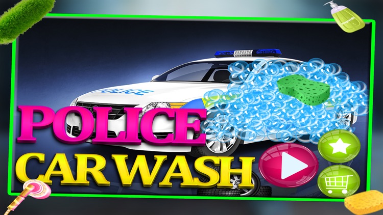 Police Car Wash Gas Station - Little Kids Fun Game screenshot-4