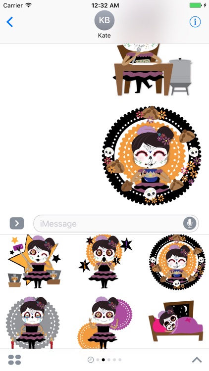 Dulce's Day of the Dead Stickers