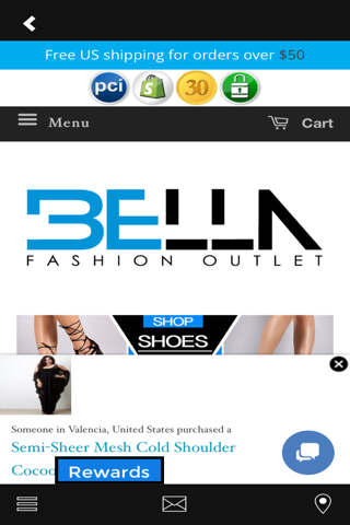 Bella Fashion Outlet screenshot 2