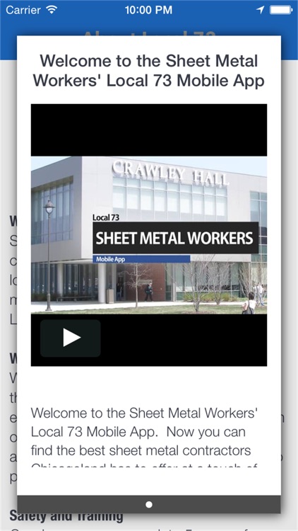 Sheet Metal Workers' Local 73