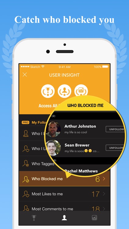 Followers Tracker - Ghost unfollow tool IG Edition screenshot-3