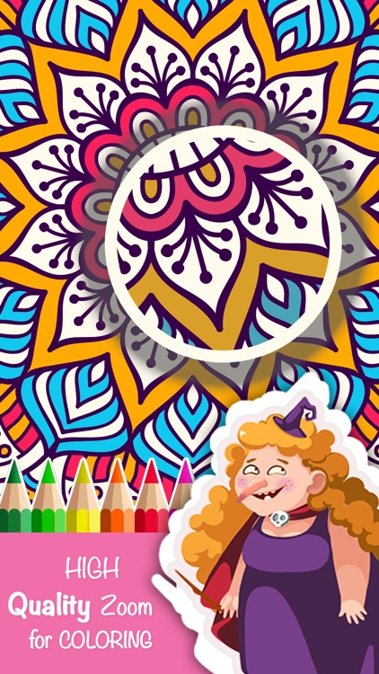 Colorfy - Coloring Book for Adults - Free for Girl screenshot-3