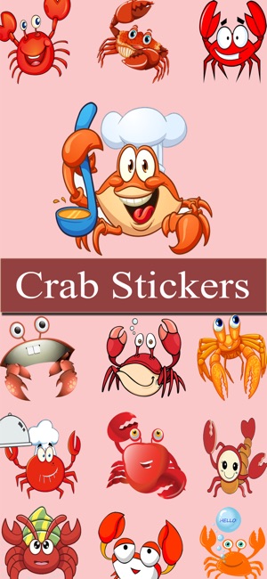 Crab Emojis(圖1)-速報App