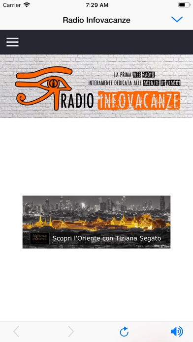 Radio Infovacanze screenshot 2