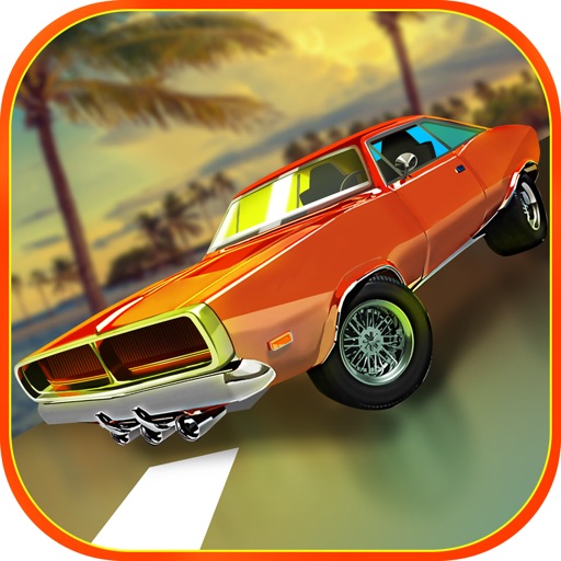 Traffic Racing Miami Street 3D Icon