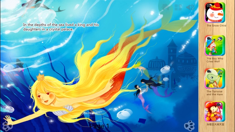 The Little Mermaid - Interactive Book iBigToy screenshot-3