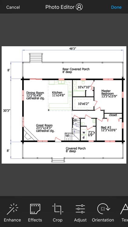 Log House Design - House Plans