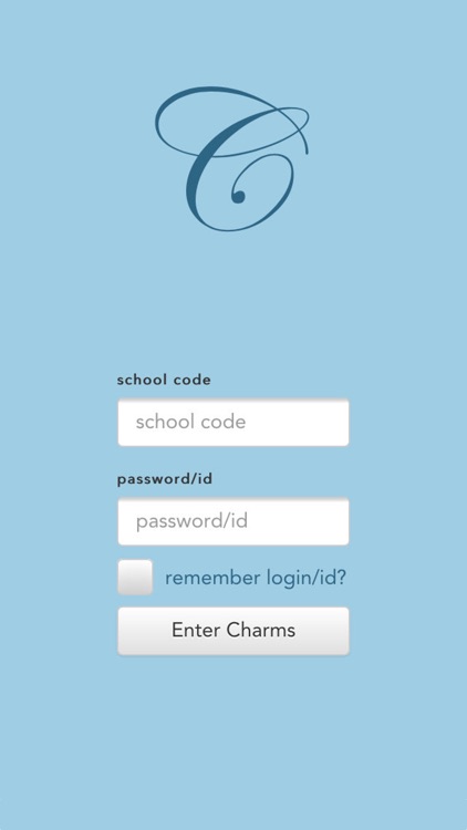 Charms Blue – Student App screenshot-0