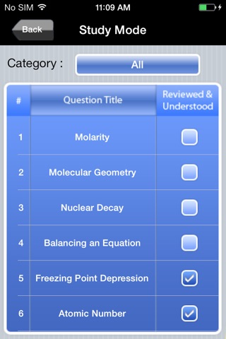 CLEP Chemistry Exam Prep screenshot 2