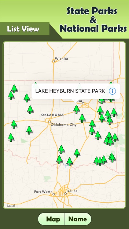 Oklahoma - State Parks & National Parks Guide