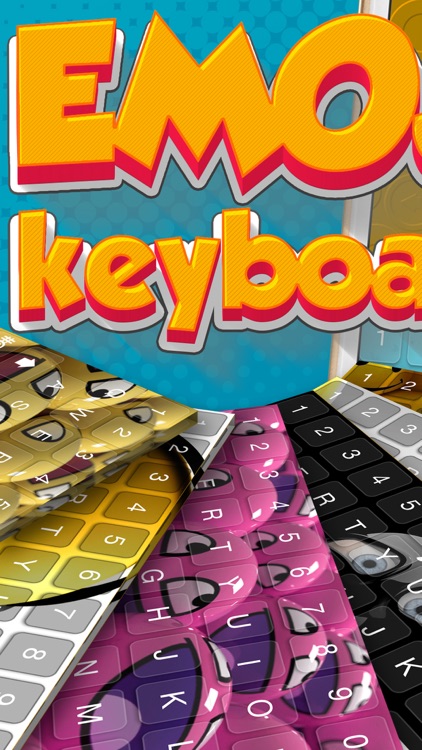 Emoji Keyboard Themes – New Emoticons for Custom Keyboards with Color Backgrounds and Fonts