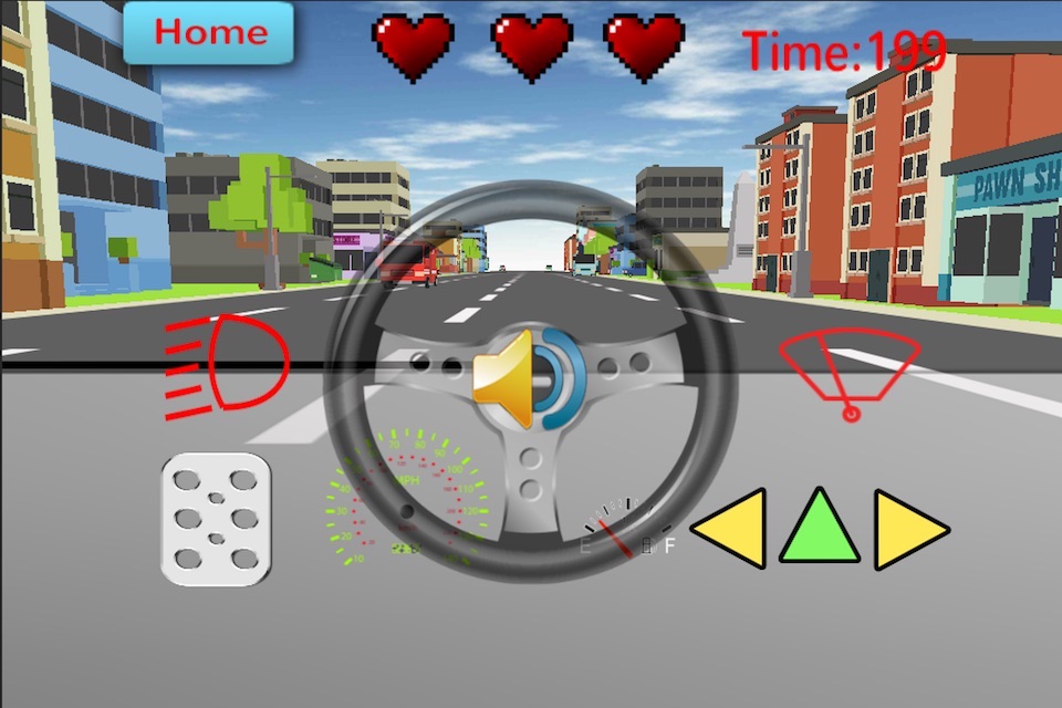baby school bus driving simulator 3d game for toddler and kids (free)  - QCat screenshot 2