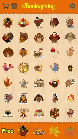 Game screenshot Thanksgiving Day Emoji - Holiday Emoticon Stickers for Messages & Greetings hack