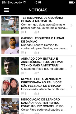 Semprepeixe - "para os fãs da Santos FC" screenshot 2