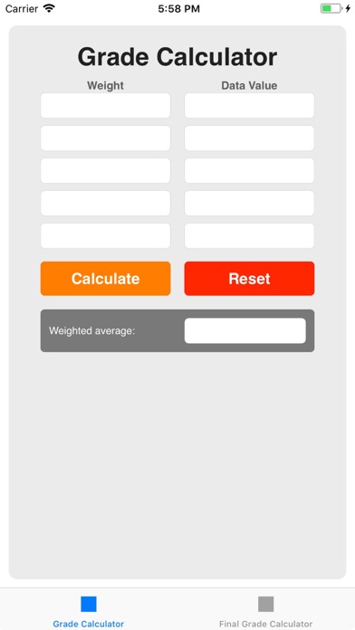 My Grade Calculator screenshot 2