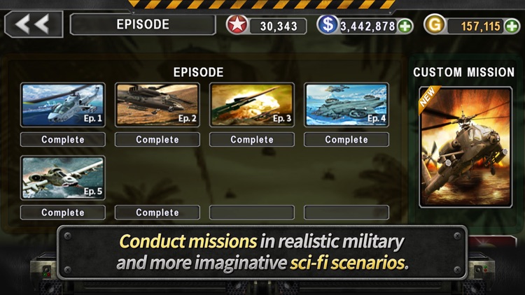 GUNSHIP BATTLE: Helicopter 3D Action screenshot-4