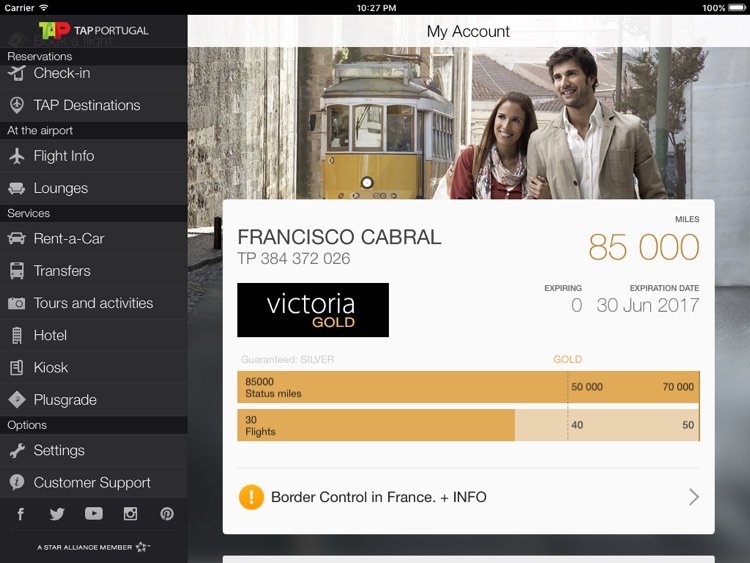 TAP Portugal for iPad